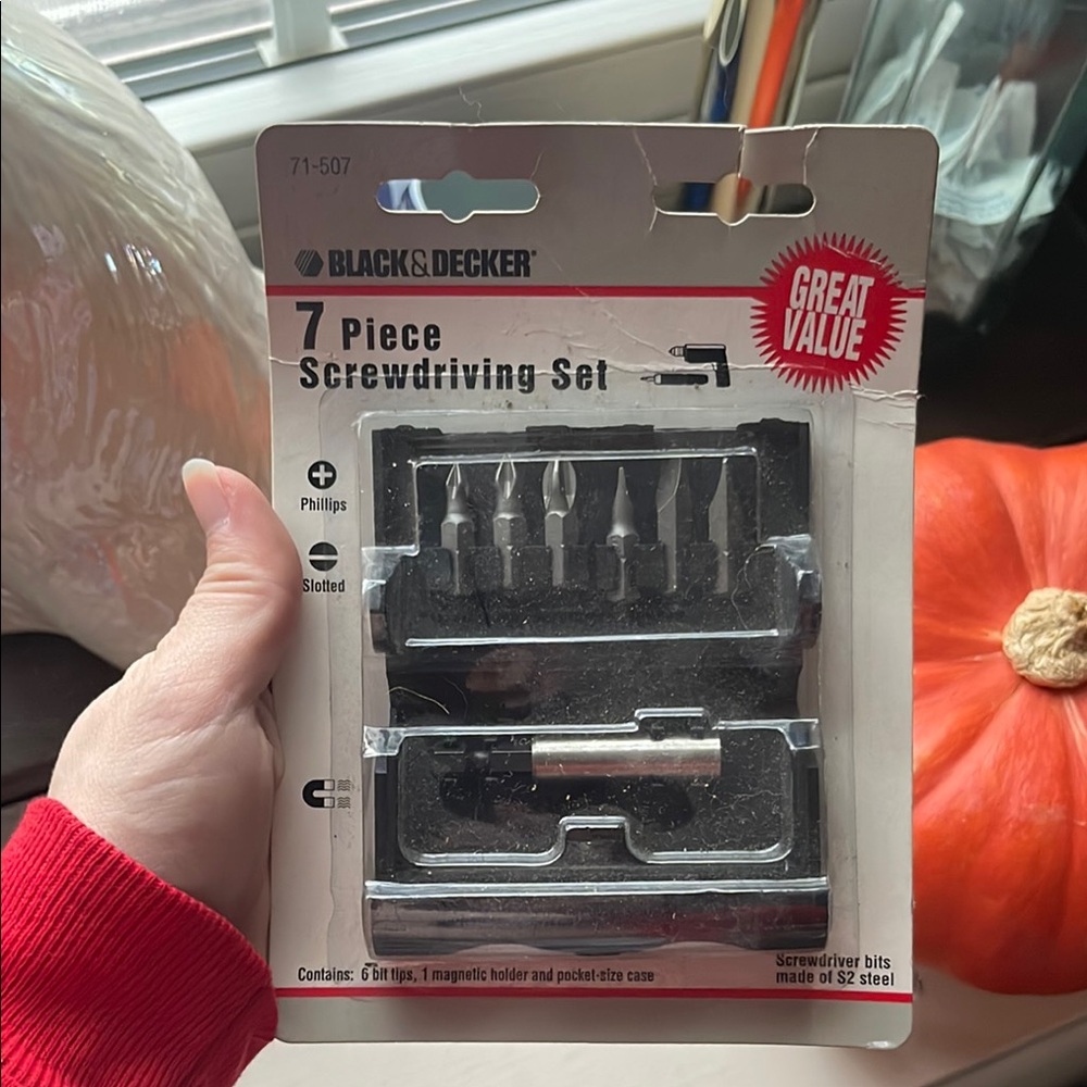 Black & Decker Black Precision Screwdriver Set